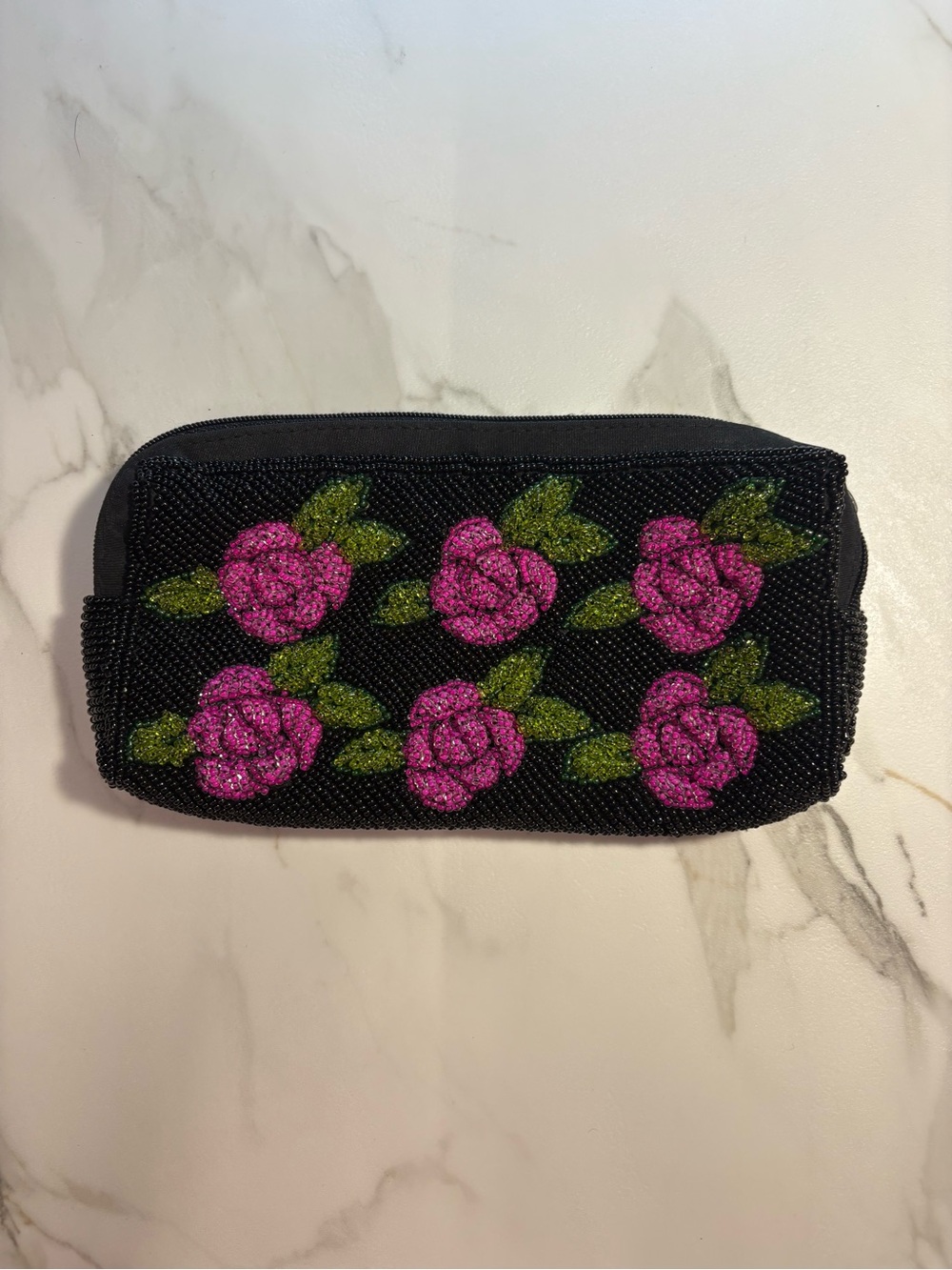 FAO Schwartz Barbie Glamour Collection Shoulder Bag and Matching Beaded Pouch - Picture 8 of 12